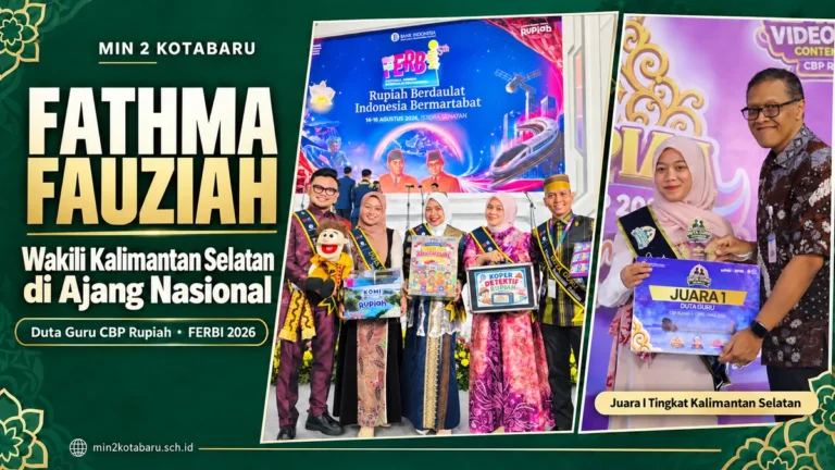 Dokumentasi Fathma Fauziah pada berita Duta Guru CBP Rupiah